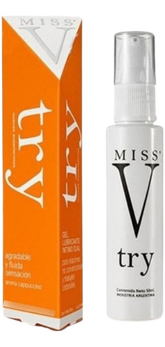 Gel Intimo Lubricante Miss V Masajes Anal Vaginal Natural