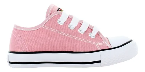 Bubble Gummers Tenis Lona Rosa Para Niña 79191