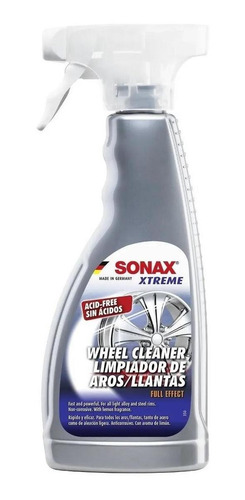 Sonax Wheel Cleaner Limpiador Ferrico De Llantas Full Efect