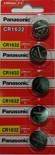 Blister 5pilas Cr1632  3v Panasonic Litio Originales