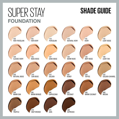 Base De Maquillaje Líquida Maybelline Super Stay Fulcoverage