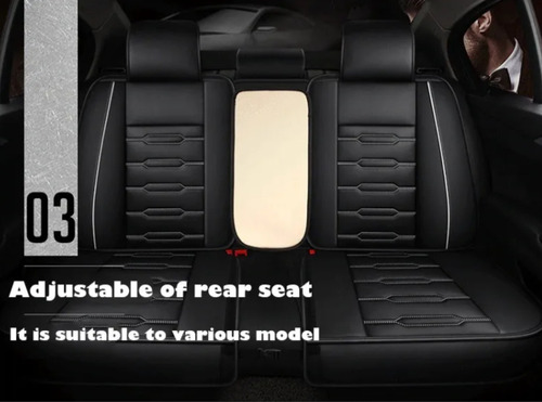 Kit Funda Cubre Asiento Auto Premium Luxury Con 4 Almoadilla
