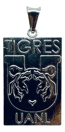Dije De Equipo Tigres De Nuevo León Delgado (deperlá Plata)