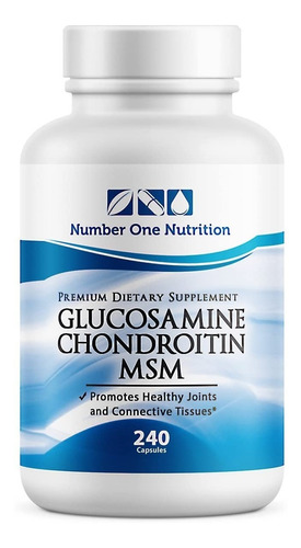 Glucosamina + Chondroitina 240cap - Unidad a $1254