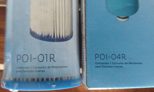 5 Cartuchos De Osmosis Inversa Originales Marca Rotoplas Agua