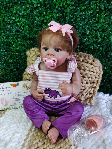 Bebe Reborn Original Cuerpo Completo Rubi