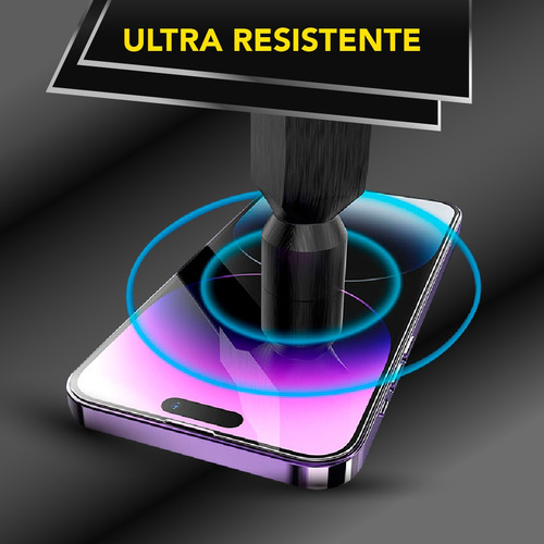 Vidrio Templado 9h Kevlar Pro Con Colocador Iphone 16 Pro