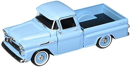 Motor Max 1:24 W / B Estadounidense Classics 1958 Chevrolet 