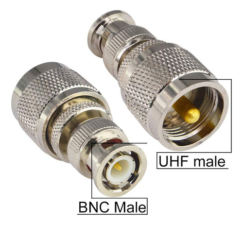 Kit De Conectores Rf Tipo Bnc A Uhf 4 De Onelinkmore Bn...