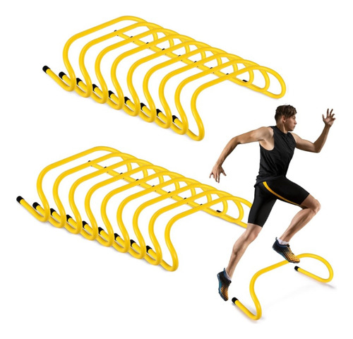 Valla Agilidad 25cm Pack X6 Barra Entrenamiento Coordinación