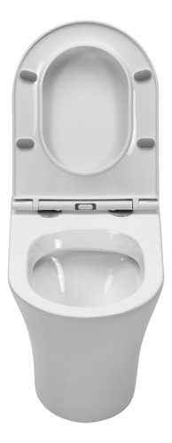 Inodoro Corto Piazza Abruzzo Con Asiento + Bidet 1 O 3 Ag Color Bidet 1 Agujero