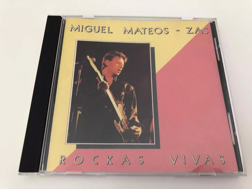 Miguel Mateos Zas Cd Rockas Vivas. Excelente. Made Canadá