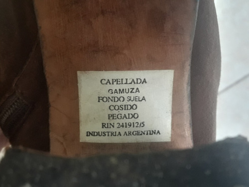 Botas Caña Alta Gamuza