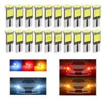 Comprar 20p Focos T10 Led Tablero W5w Pellizco 194 192 168 2825 501