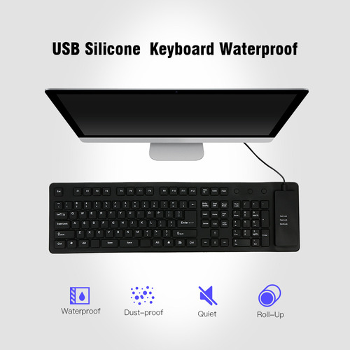 Teclado Para Computadora Portátil Teclado De Escritorio Flex