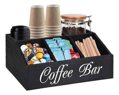 Organizador De Mostrador For Estación De Café, Encimera, C