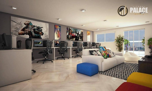 Apartamento Com 2 Dormitórios À Venda, 80 M² Por R$ 515.000,00 - Caiçara - Praia Grande/sp - Ap2646