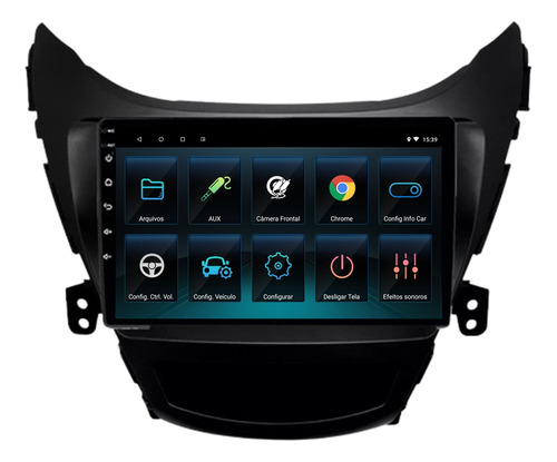 Multimidia Hyundai Elantra 2012 Á 2014 Android 2gb Carplay