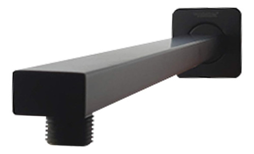Brazo De Ducha 40 Cms Negro Mate Acero Inox Schwartz Taumm