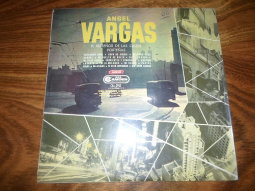 Angel Vargas El Ruiseñor De Las Calles Porteñas Vol 2 Vinilo