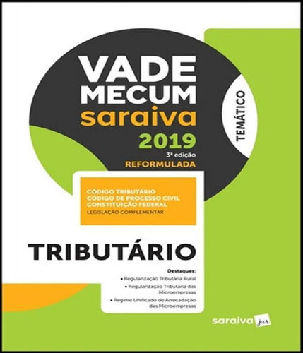 Vade Mecum Saraiva 2019 - Tributario