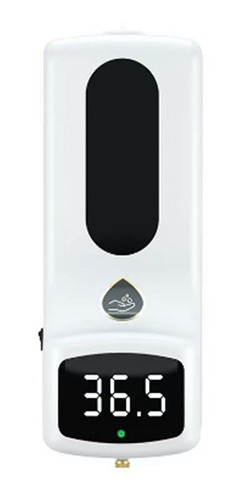 Imagen 1 de 4 de Termometro Dispensador Infrarrojo Digital Jabon Alcohol Gel
