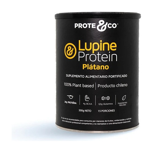 Lupine Protein Plátano 500g - Prote & Co