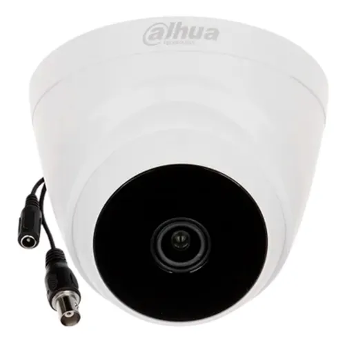 Camara Dahua Cooper Domo HDCVI 1080P/ 720P/ TVI/ AHD/ CVBS/ Lente 2.8MM/Smart IR 20 Mts/ Apertura Lente 103 Grados/ Inte T1A21 - Código: T1A21 | Compra en Guadalajara