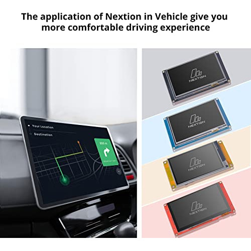 Módulo De Pantalla Hmi Mejorado Nextion 3.5 Nx4832k035 Resis