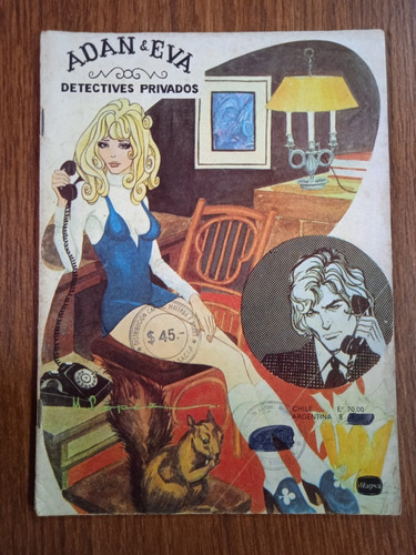 Adan Y Eva Detectives Privados Revista Nº 7 Año 1976