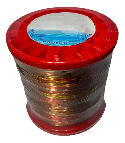 Linha de pesca Deyu Foison Linha Pesca 0,35 Mm Monofilamento 250 Gramas Cor Multicolor multicolor