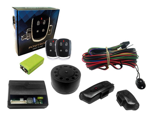 Alarma Auto Positron Cyber Tx360 Us Antiasalto C/remoto Cron