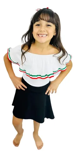 Blusa mexicana niña hotsell