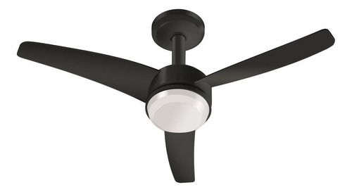 Ventilador de teto Mondial VTE-04 preto com 3 pás de abs, 103cm de diâmetro 127V