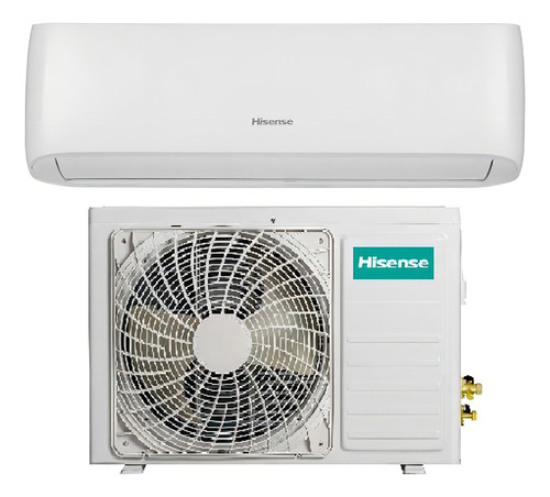 Minisplit Hisense Estándar 1t 220v Frío/calor Ah122td Blanco Blanco