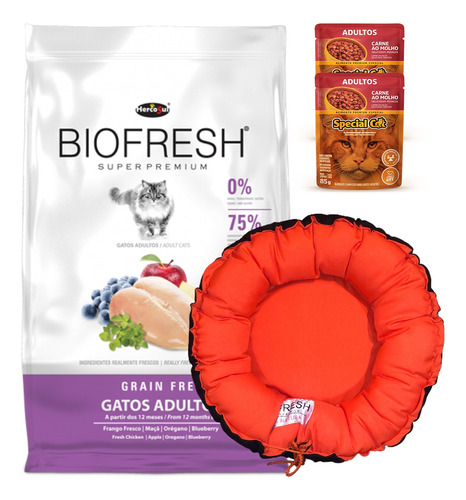 Comida Gato Biofresh 7.5 Kg + Regalo (ver Foto) + Envío