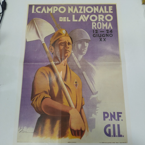 Lámina Reproducción Propaganda Sgm Colec Italiana #25