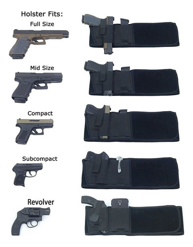 H Funda De Pistola Táctica Militar Cinturón Ancho Oculto