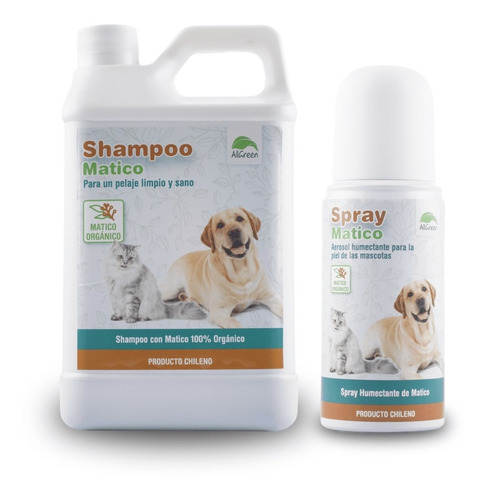 Pack Oferta: Shampoo 1 Lt + 1 Spray Matico 150 Ml
