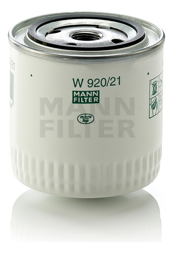 Filtro De Aceite Mann-filter W 920/21