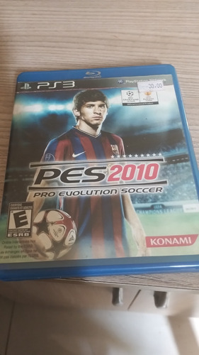 Pes 2010 Pro Evolution Soccer Ps3 Original