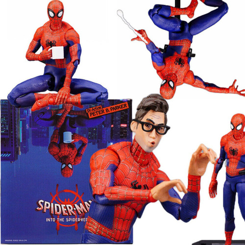 Spiderman Into The Spider-verse Peter B.parker Figura Juguet