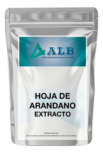 Hoja De Arandano Extracto 1 Kilo Alb