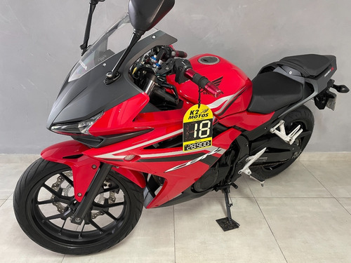 Honda Cbr500r 2018 Farol Em Led, Freio Abs, Pneu Novo