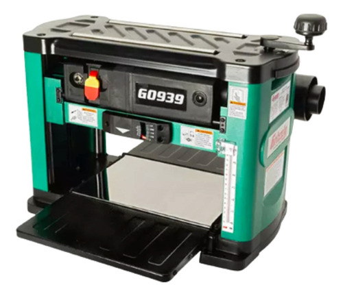Cepillo Cepilladora De Banco 13 PuLG 2 Hp Grizzly G0939 Color Verde