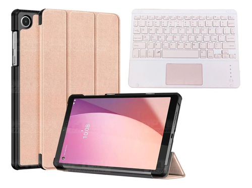 Kit Keyboard Y Case Forro Para Lenovo Tab M8 Gen 4 8 Mtk