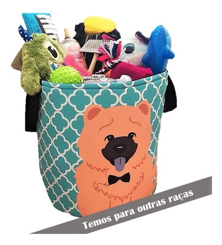 Cesto Organizador Brinquedos Pet Tam. M  - Chowchow