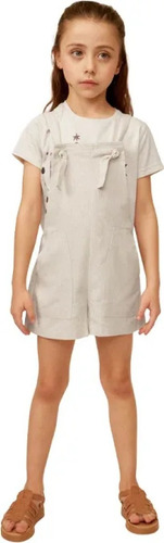 Overol Short Jumper Jumpsuit Casual Niñas Holly Land 1122667