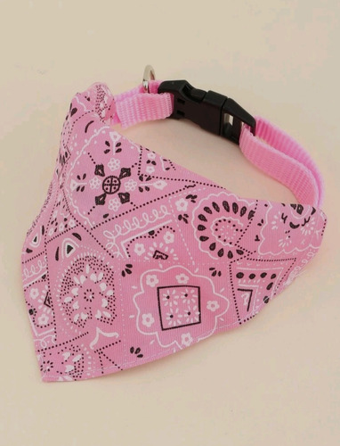 Collar Con Bandana Para Mascotas Por Talla