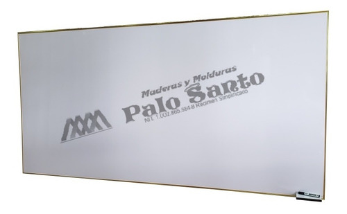 Tablero Acrílico Liso 2.40cm X 1.20cm Perfil En Aluminio